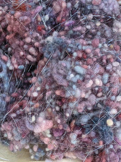 NAPLES Dyed Fine Wool Nepps Blend - 1 ounce