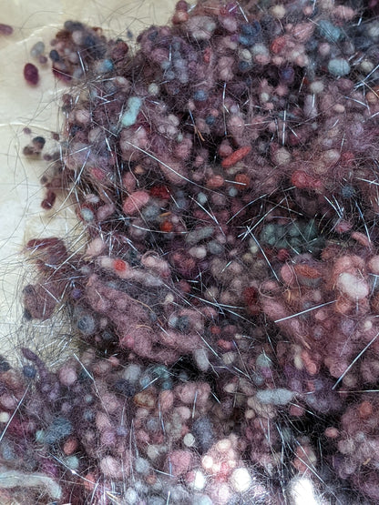 NAPLES Dyed Fine Wool Nepps Blend - 1 ounce